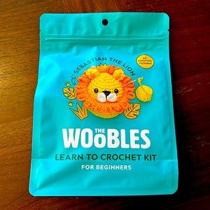 The Woobles crochet kit NEW Sebastian the Lion